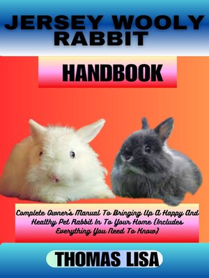 cover image of JERSEY WOOLY RABBIT HANDBOOK